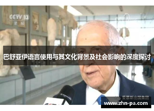 巴舒亚伊语言使用与其文化背景及社会影响的深度探讨